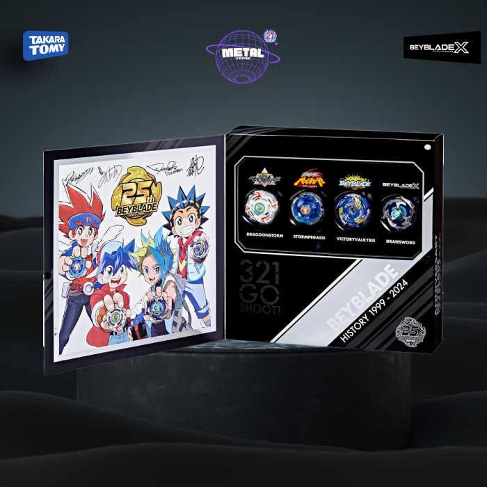Pack 25e anniversaire Beyblade - Takara Tomy®